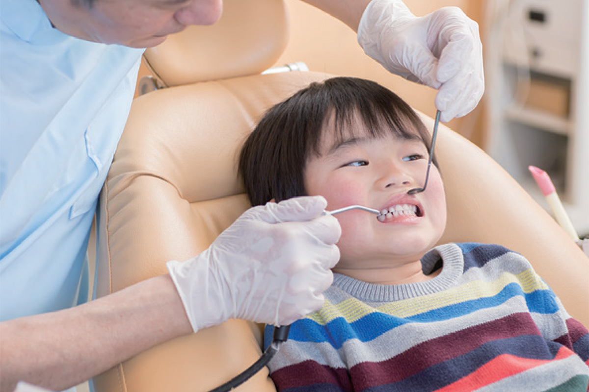 子どもの歯の治療は無料