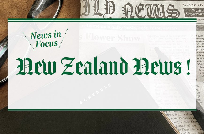 New Zealand News!