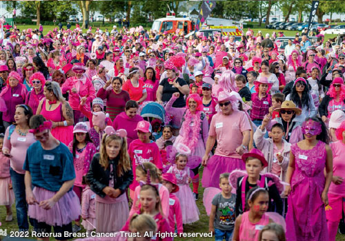 2022 Rotorua Breast Cancer Trust Pink Walk