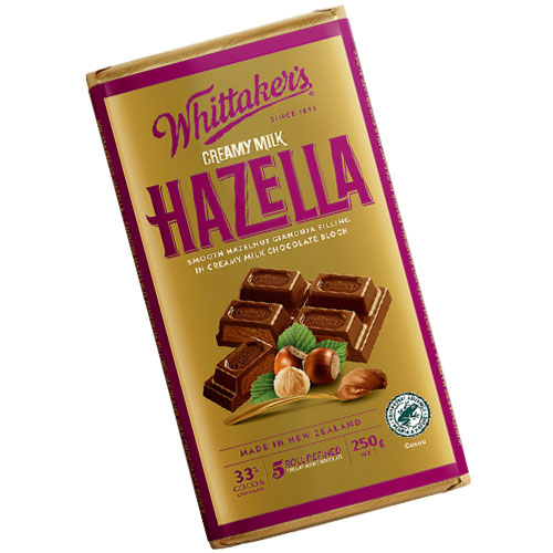 Whittaker's Chocolate Block Hazella