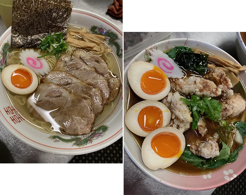 Ramen Doの麺は全て自家製ちぢれ麺です。