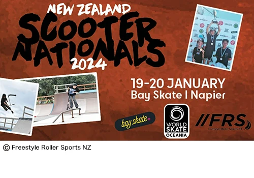 cap-left FRS New Zealand Scooter Nationals 2024