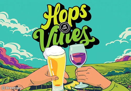 cap-left Hops in the Vines