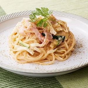 さんしょうのクリームパスタ
