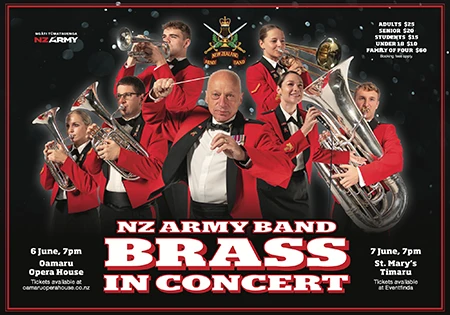 New Zealand Army Band: Brass in Concert