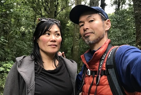前田武人さん、美笑さん夫婦