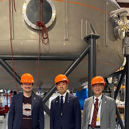 オープンスター社での視察