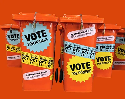 cap-left ウェリントン地方選挙結果:投票数過去最多