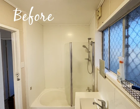 バスルームリノベーション：before