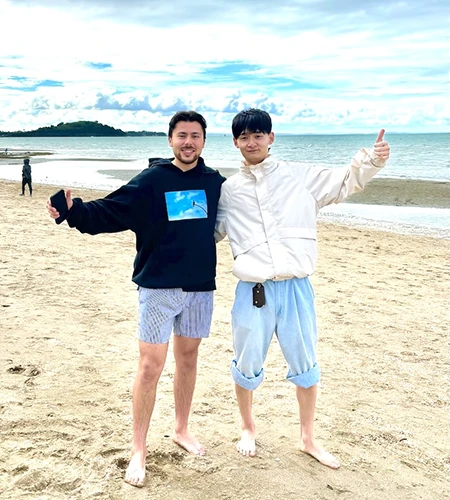 ニュージーランドでの親友をゲットした！