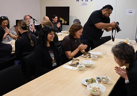 みんなで「いただきます」