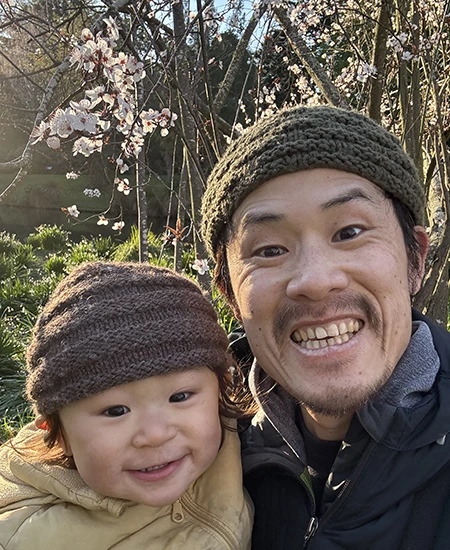 オフは２歳の息子と遊んで過ごす事が多い