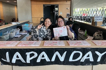 JapanDay受付の様子