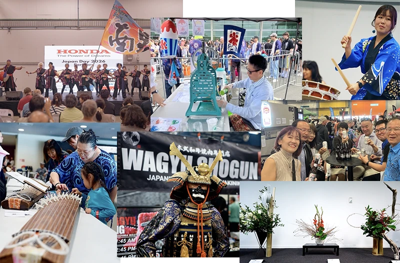甲冑姿の演出も登場し、来場者の注目を集めていた。ビアホールでは、イベントを終えた出店者が交流を楽しむ姿が見られた。