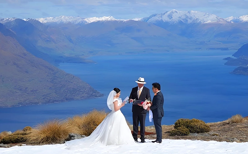 ニュージーランドでの結婚式