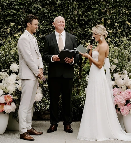 ニュージーランドでの結婚式