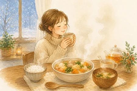 冬のほっとするひととき