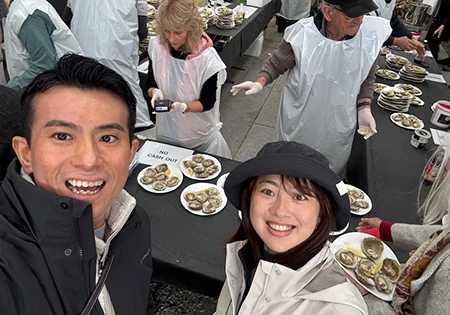 オイスターも食べれます